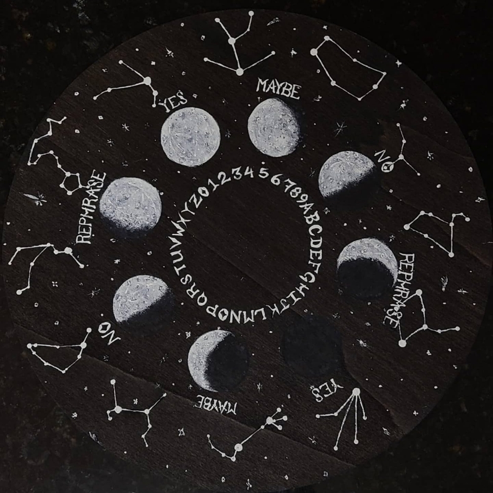 Hand Painted 10" Pendulum Board